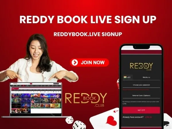 Reddy Book Live sign up