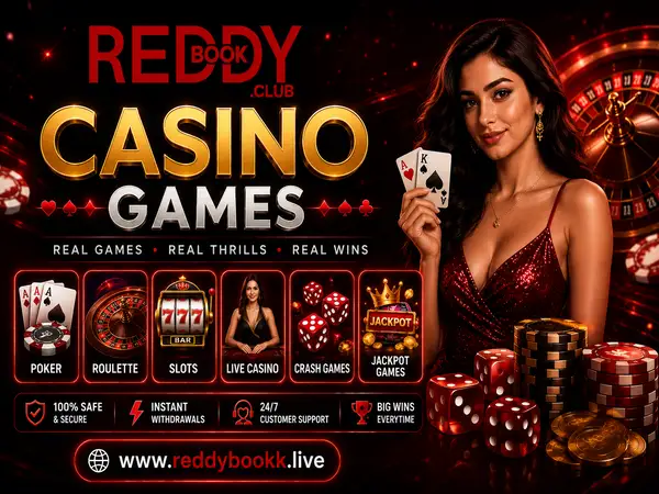 Reddybook Casino Games