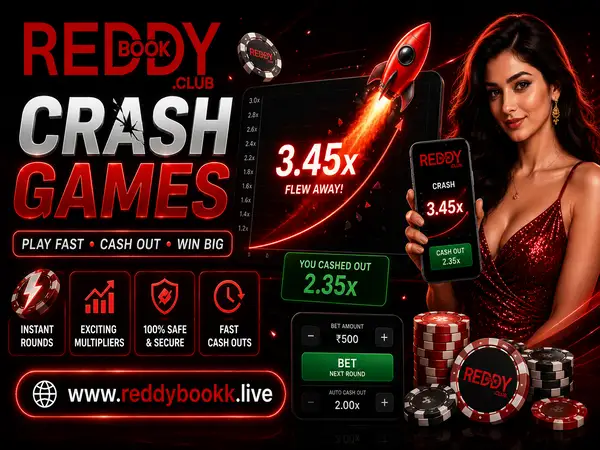 Reddybook Crash Games