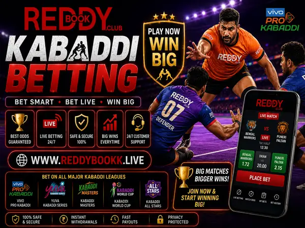 Reddybook Kabaddi Betting