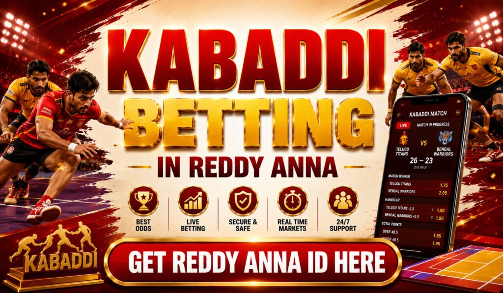 Kabaddi Betting in Reddy Anna