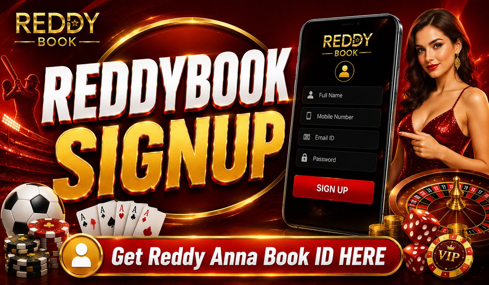 Reddybook Signup